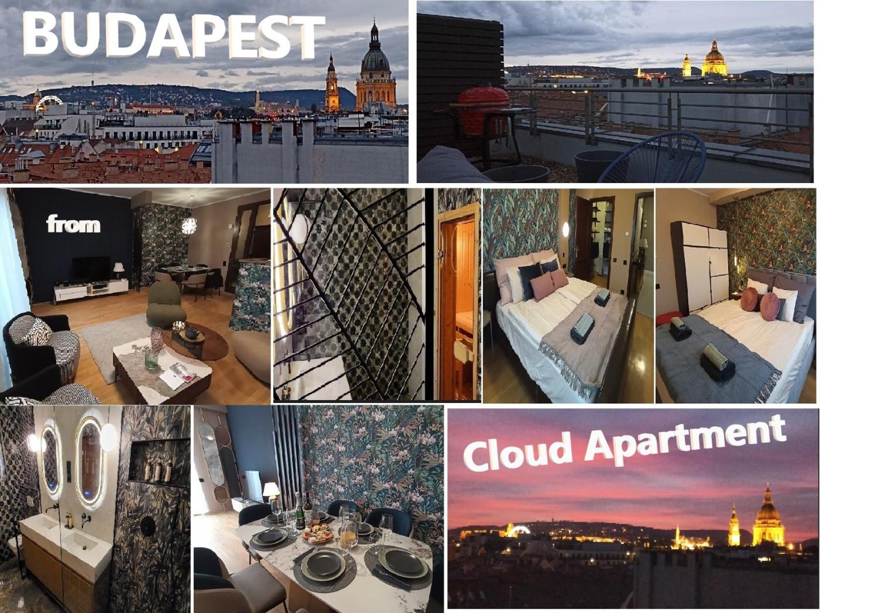Apartament Cloud Gozsdu Budapeszt